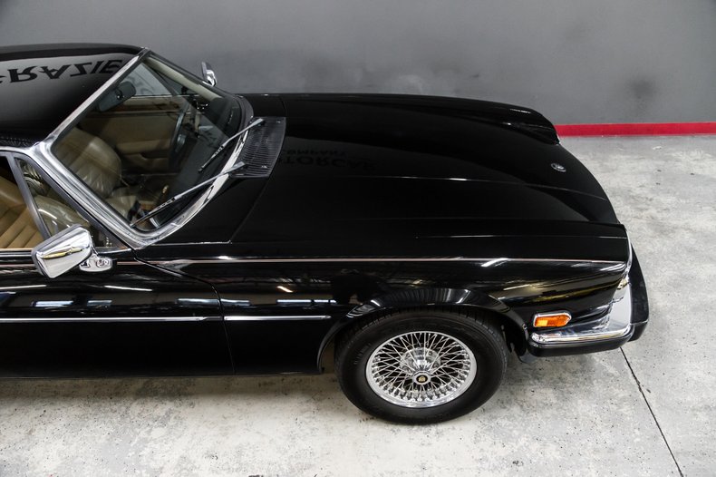 1989 Jaguar XJS BLACK/TAN COUPE