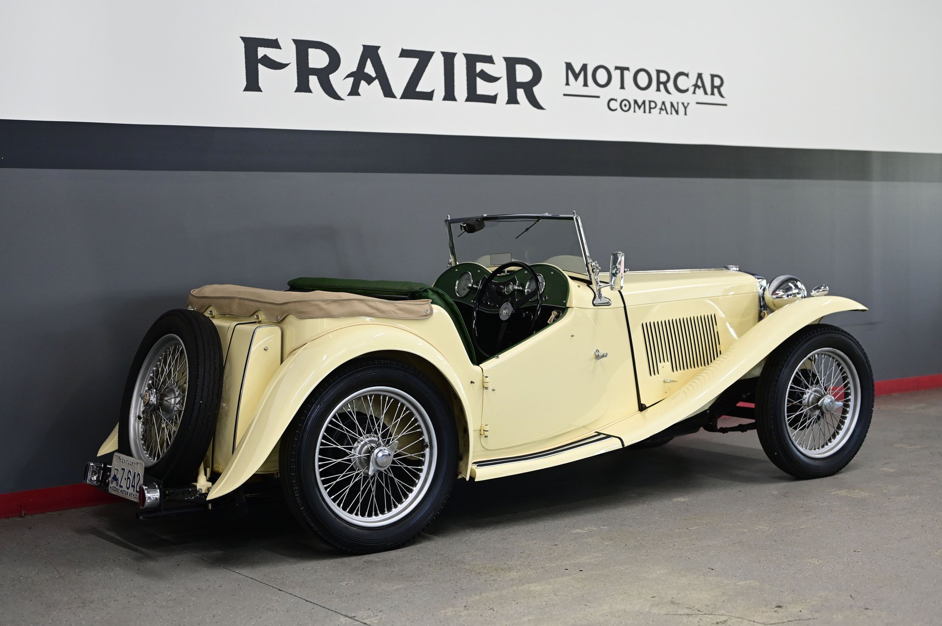1948 MG TC TWO OWNER | Frazier Motorcar Company, LLC
