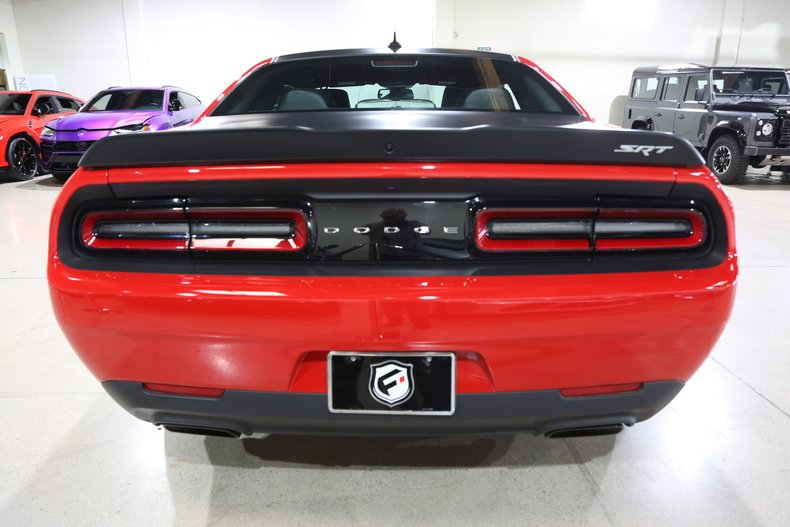 Flush Mount Trunk Spoiler Wing For 2008–2018 Dodge Challenger – SRT Style, Black Primed By RacerInnovation