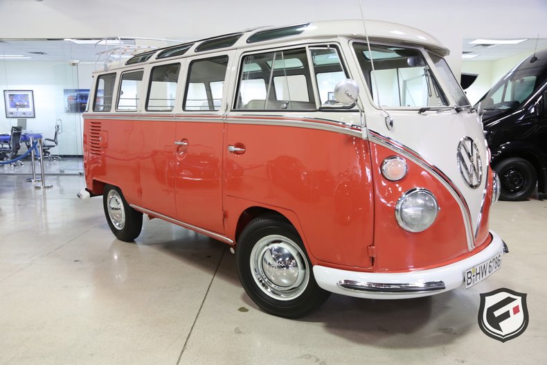1963 volkswagen 23 window samba bus