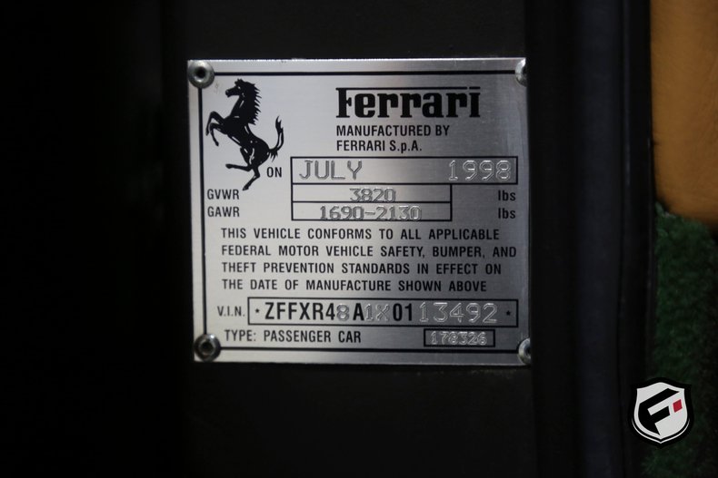 1999 Ferrari F355 Spyder