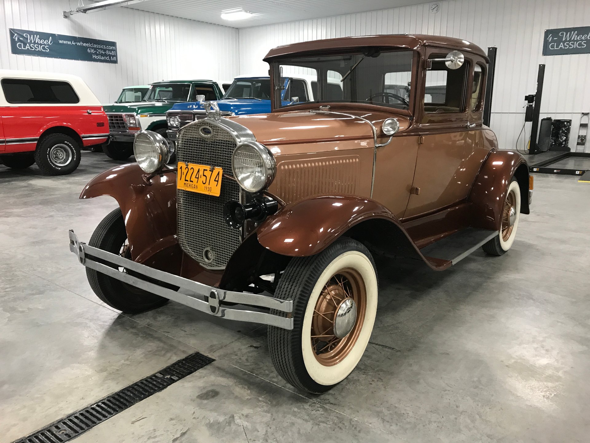 1930 ford model a deluxe coupe