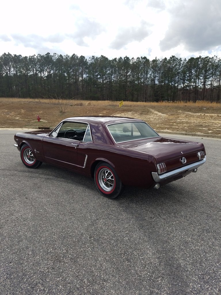 1965 ford mustang a code coupe