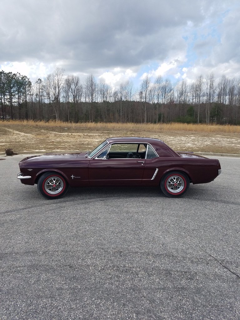 1965 ford mustang a code coupe