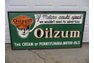 Framed Oilzum Sign