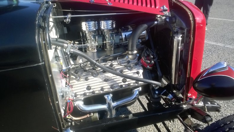 1929 ford a period hot rod 5 window coupe