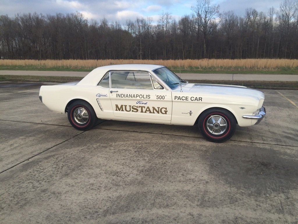 1965 ford mustang indianapolis 500 pace car replica