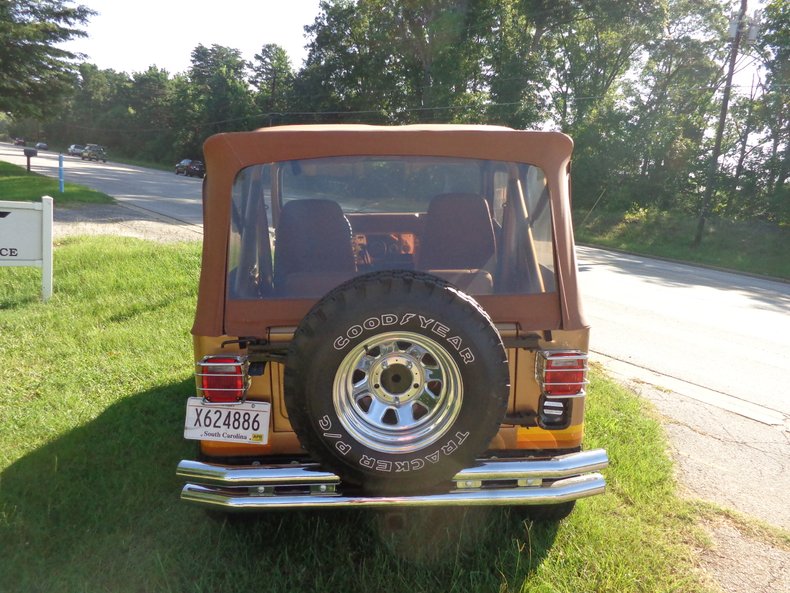 1982 jeep wrangler c 7 4x4