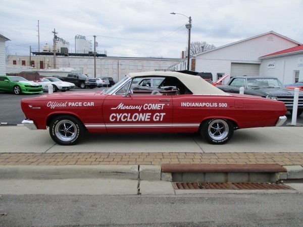 1966 mercury cyclone gt indy pace car