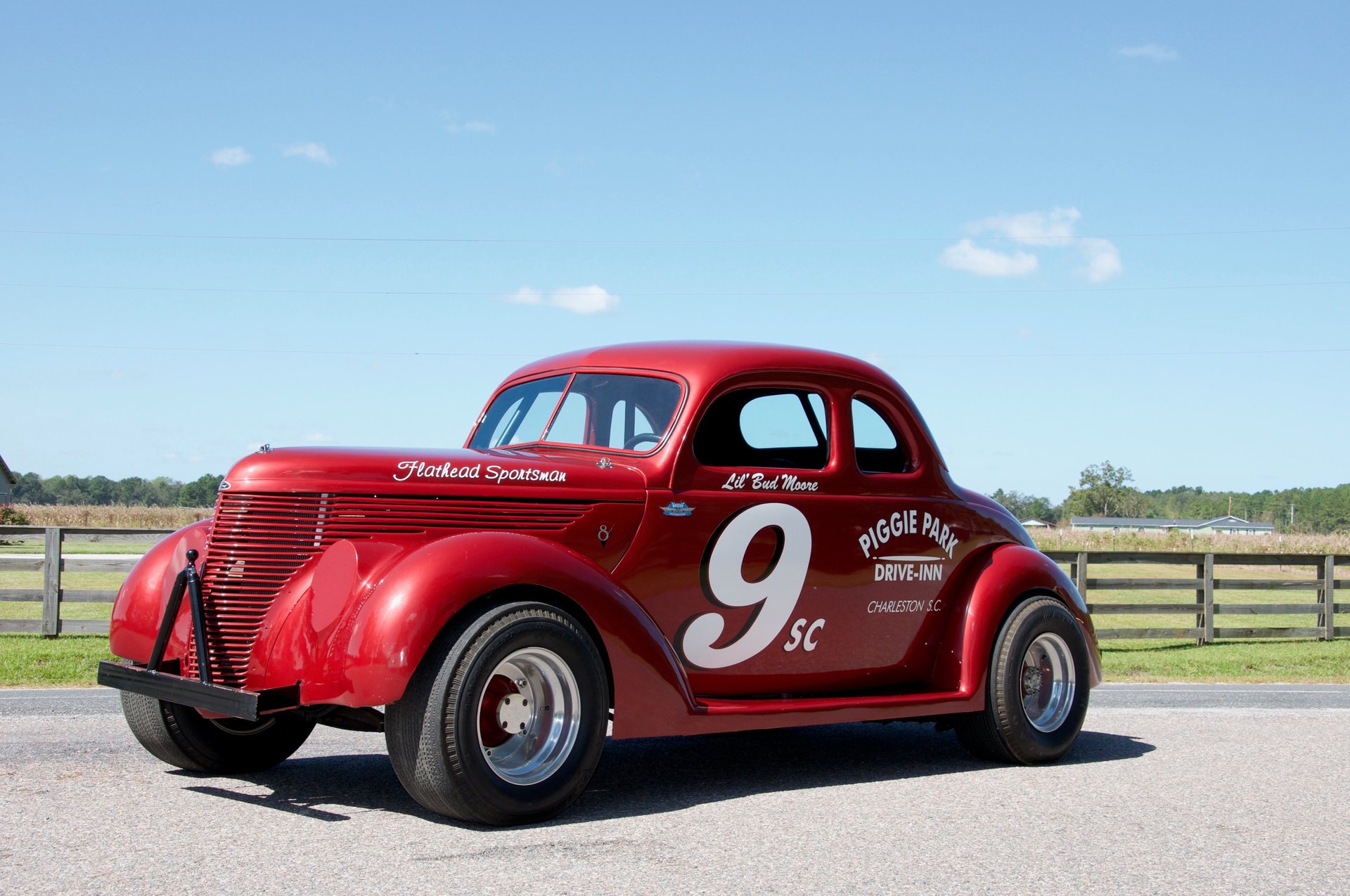 1939 ford coupe race car