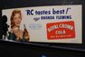 Royal Crown Cola Sign and Cooler
