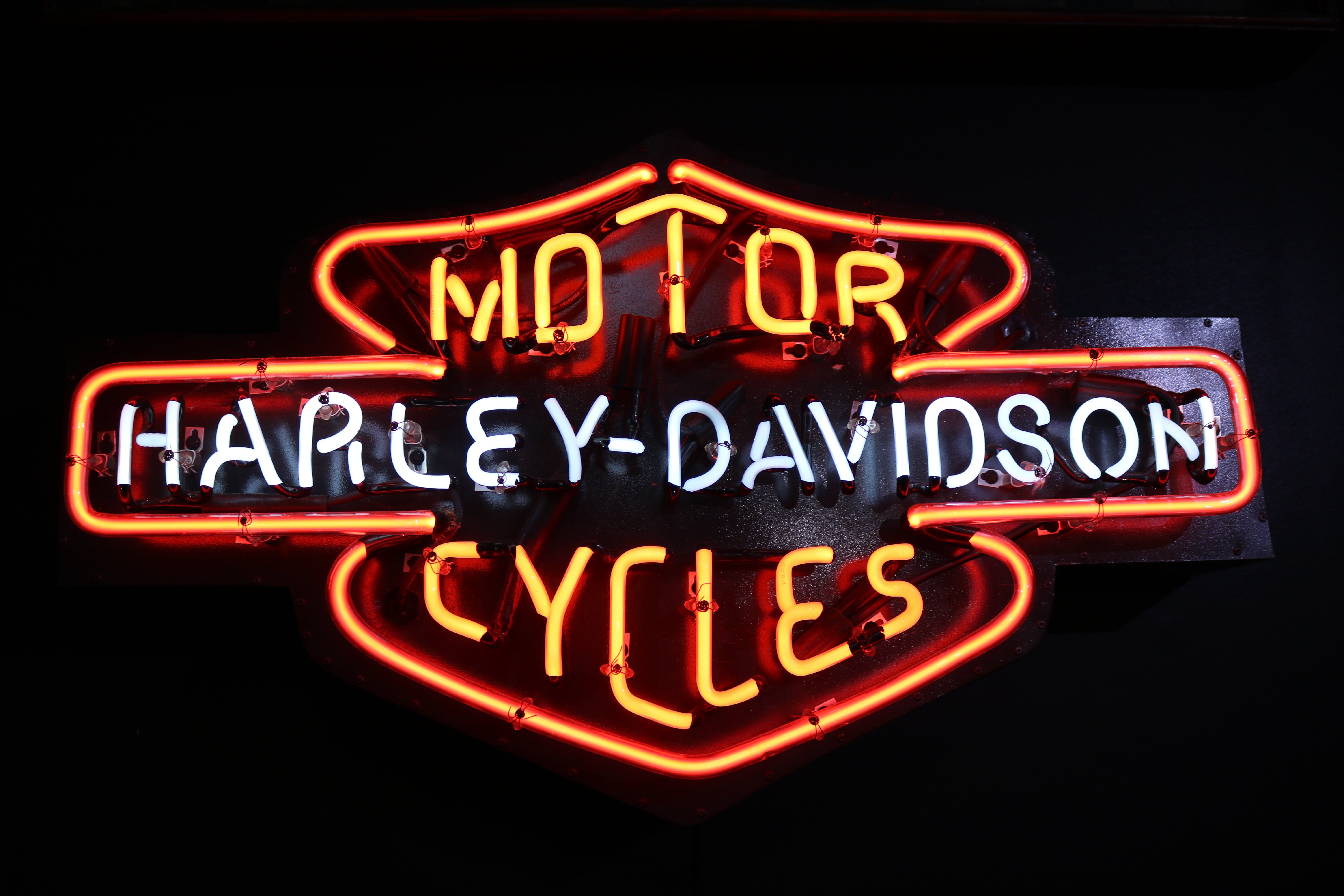 Fridge Harley Davidson Motorcycles Neon Sign Tool Box Magnet 