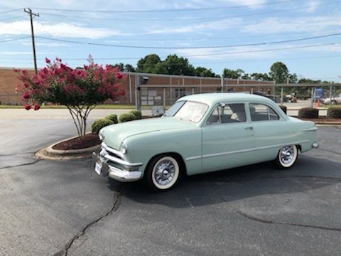 1950 ford deluxe custom