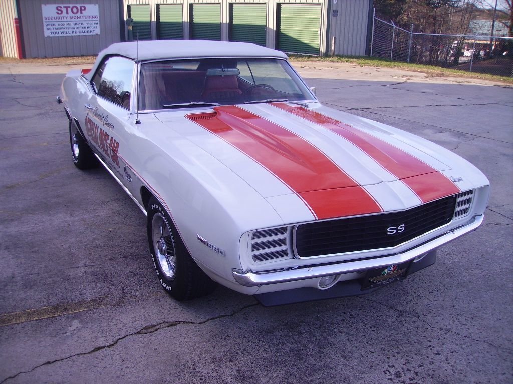 1969 chevrolet camaro rs ss pace car
