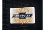 Chevrolet Sales and Service Spinner Sign