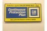 GM Protection Plan Sign