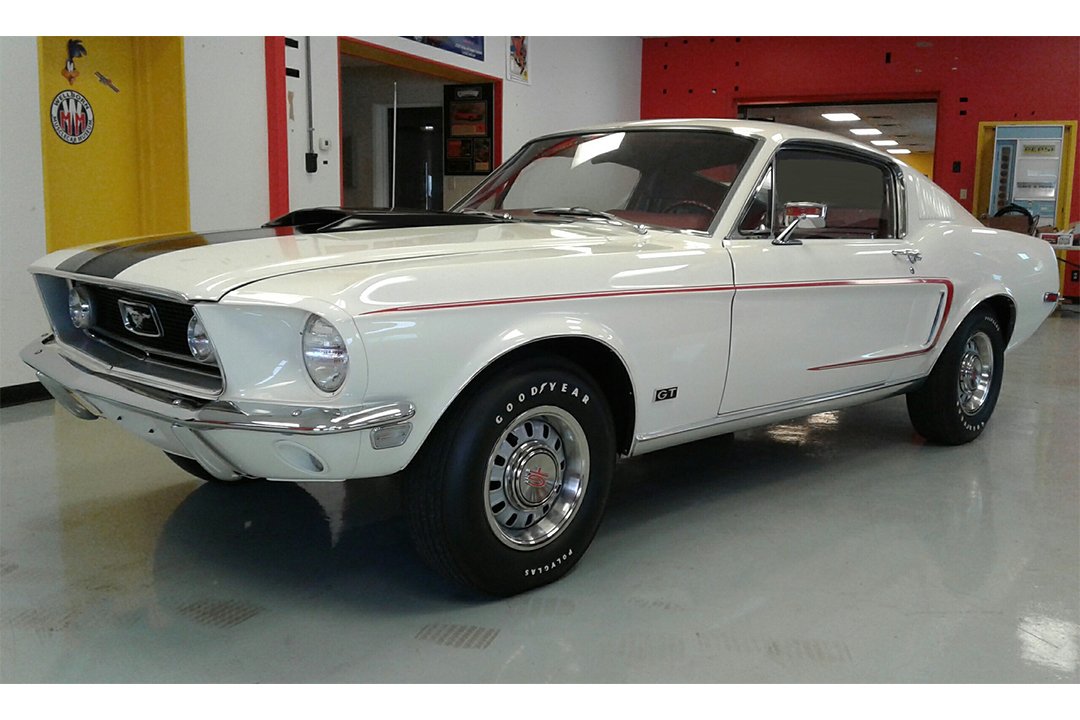 1968 ford mustang gt r code