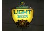 1970s Schlitz Light Beer Lighted Sign