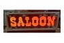 Saloon Neon Sign - 16x65"