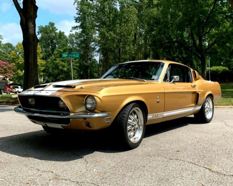 1968 Ford Mustang Shelby Gt500 For Sale 179580 Motorious