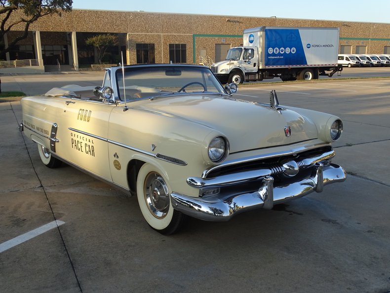 1953 ford crestline sunliner indianapolis 500 pace car