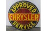 Chrysler Approved Service Sign
