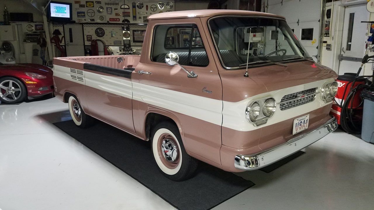 1961 chevrolet corvair rampside truck