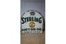 Sterling Motor Oil Porcelain Sign