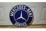 Mercedes-Benz Service 24" Sign