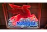 Mobilgas Neon Sign with Flashing Wings