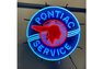24" Pontiac Service Neon Sign