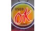 OK Used Cars Neon Sign