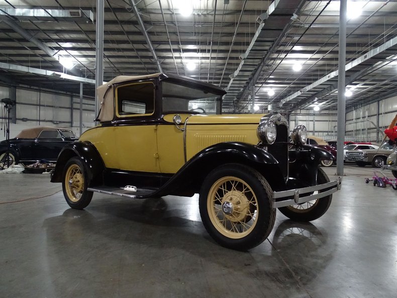1930 ford model a landau top coupe