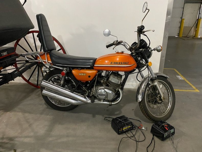 1973 Kawasaki Motorcycle 