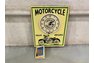 Motorcycle Clock Sign