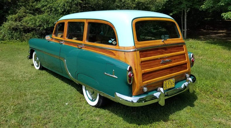 1954 pontiac chieftain tin woody wagon