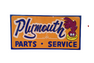 Plymouth Parts Sign