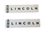 Set of 3 Lincoln Signs