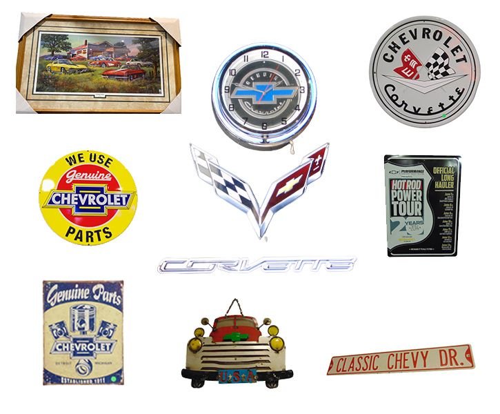 Assorted Chevrolet Wall Art | GAA Classic Cars
