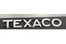 Texaco Curved Letters Porcelain Sign