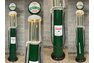 1930s Erie Model 100 Sinclair Visible Gas Pump with Lighted Dino Globe