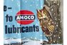 AMOCO Store Banner with Owl