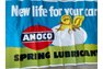AMOCO Store Banner with Chicken