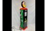 6ft Tall Polly Parrot Gas Pump with Lighted Globe