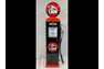 6ft Tall Lion Gas Pump with Lighted Globe