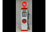6ft tall Gulf Gas Pump with Lighted Globe