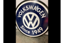 30in Porcelain VW Sign