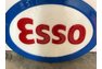 Embossed Plastic ESSO Sign 50x36