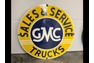 30in Sales and Service GMC Truck Sign