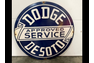 30in Dodge Service Desoto Sign